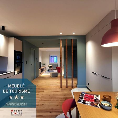 Entre Ville Et Vignes - Gite Classe 3 Etoiles Ingersheim Exterior foto