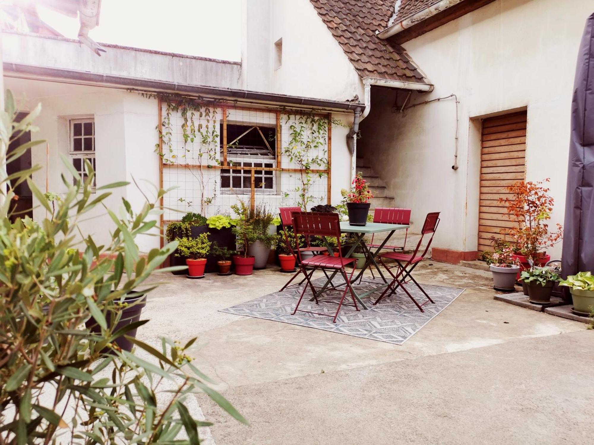 Entre Ville Et Vignes - Gite Classe 3 Etoiles Ingersheim Exterior foto