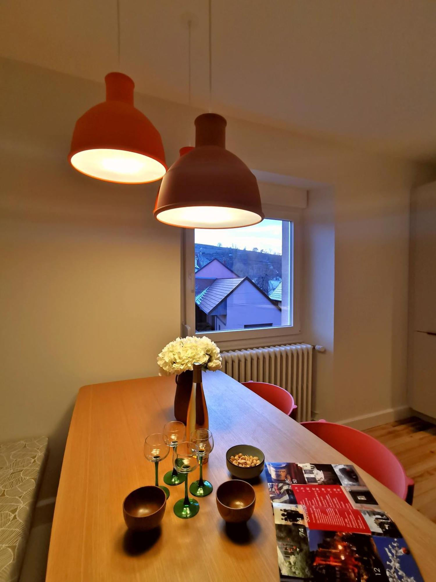 Entre Ville Et Vignes - Gite Classe 3 Etoiles Ingersheim Quarto foto